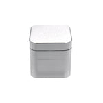 Best Buds The Cube Aluminium Grinder Silber
