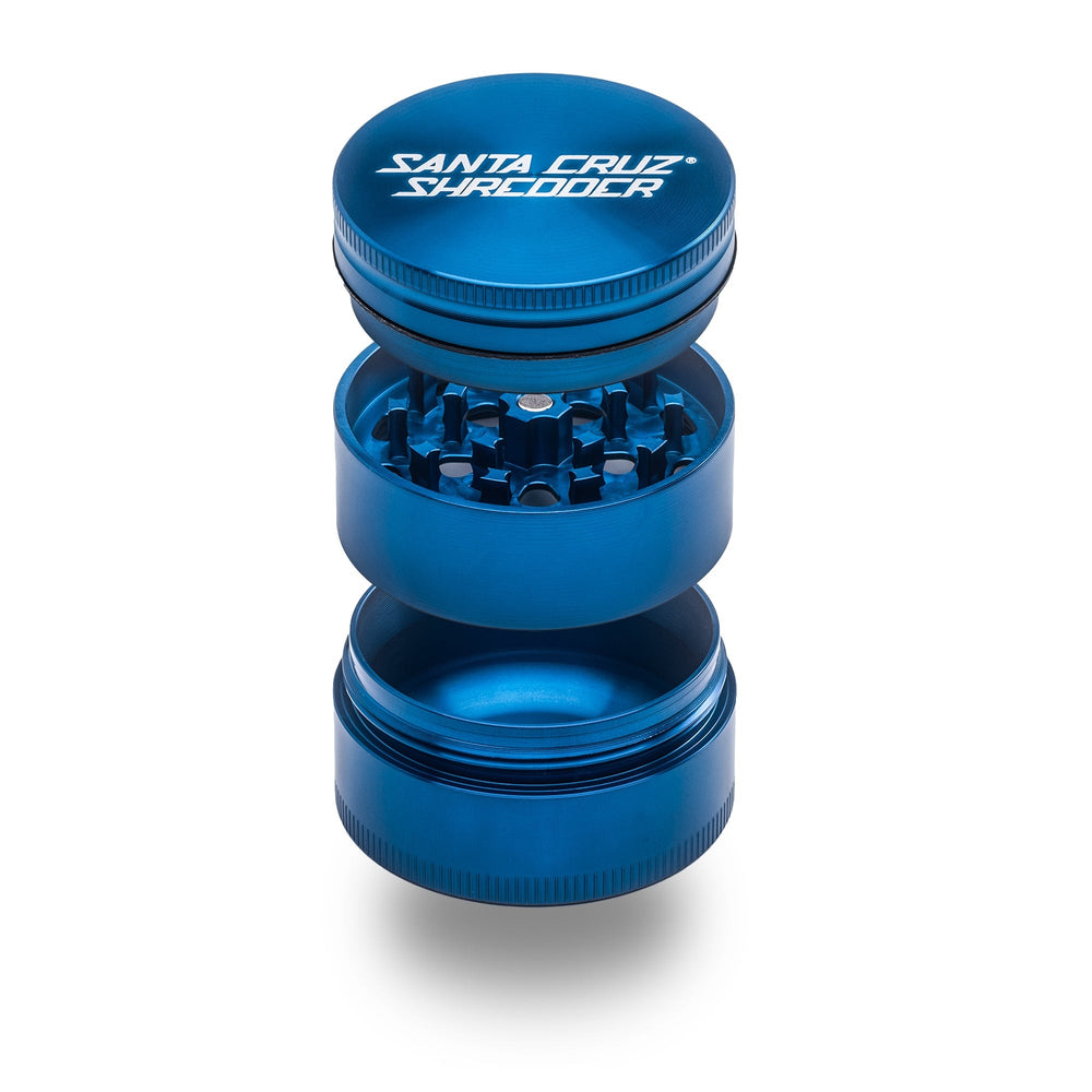 Santa Cruz Shredder 3-teiliger mittlerer Grinder Blau
