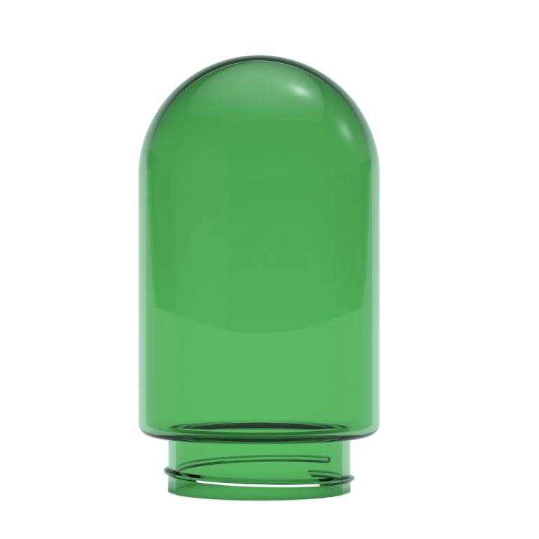 Stündenglass Single Large Green Glass Globe Replacement Part Ireland