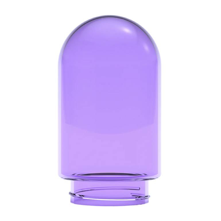 Stündenglass Single Large Purple Glass Globe Ireland