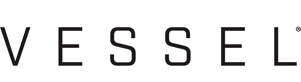 Vessel logo text