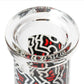 Mehrfarbige Glasbong von Keith Haring Detail