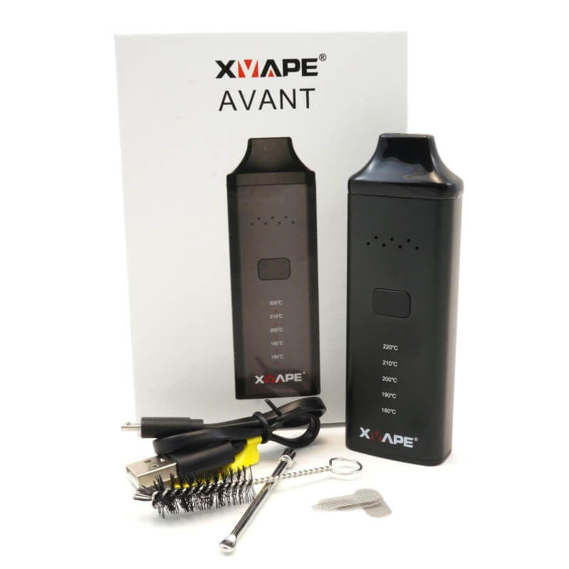 X-Vape Avant Vaporizer Schwarz enthalten