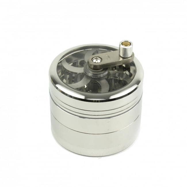 Aluminium 4 Piece Crank Herb Grinder Ireland