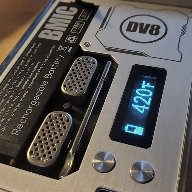 Boundless Dv8 Vaporizer-Sieb aufheizen