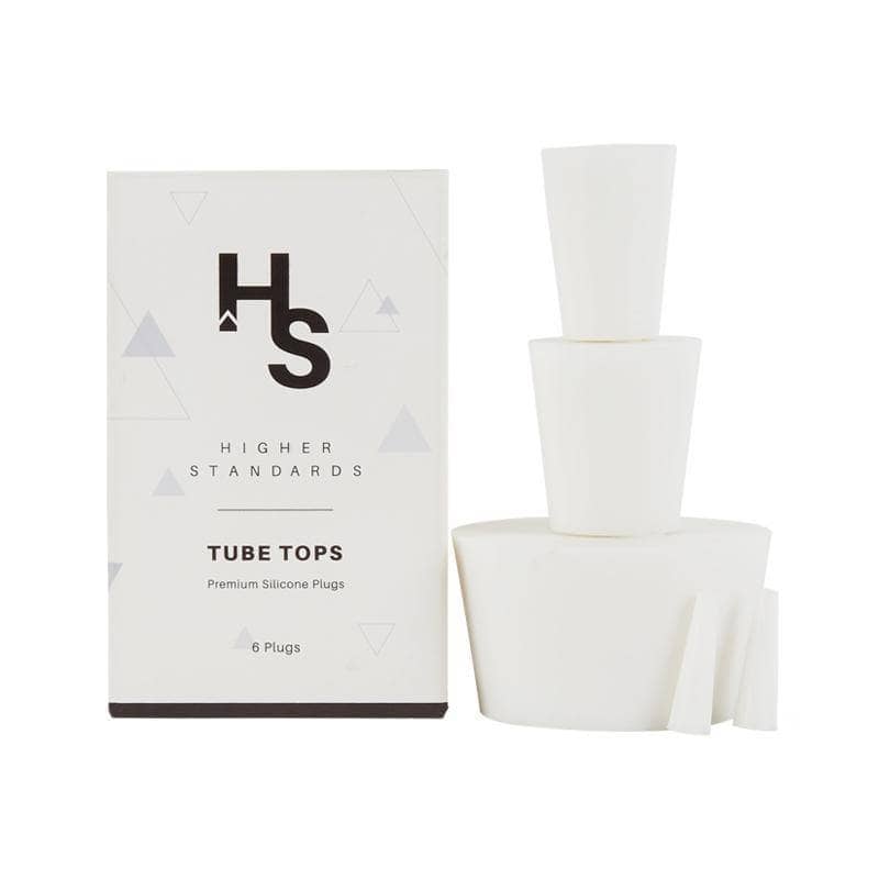 Higher Standards Tube Tops Silikonstopfen - 6er Pack