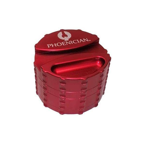 Phoenician Large 4 Piece Red Herb Grinder Ireland