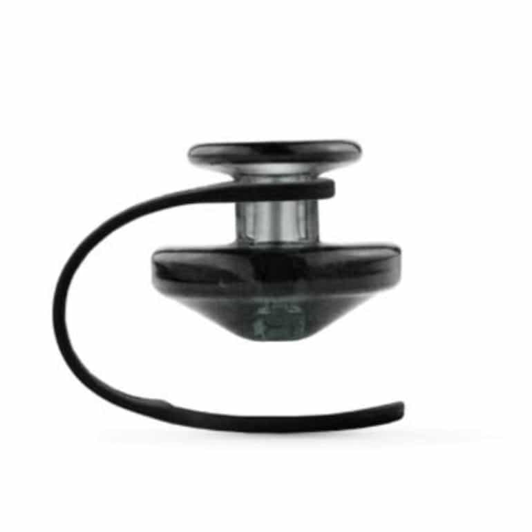 Puffco-Peak-Carb-Cap-und-Tether-schwarz