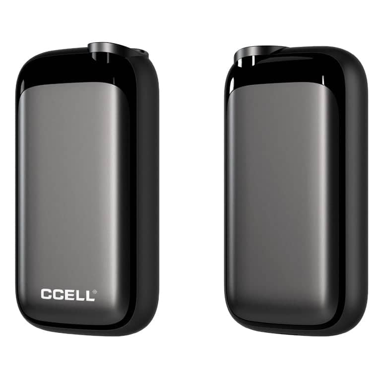 CCELL Rizo Batterie 510 Vape schwarz vorne und hinten