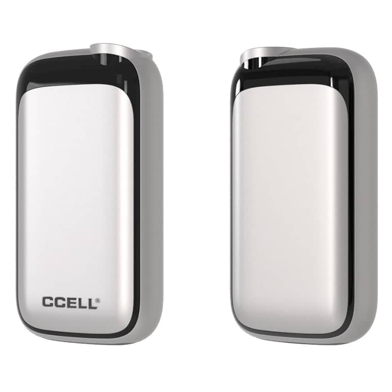 CCELL Rizo Batterie 510 Vape Silber Vorder- und Rückseite