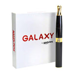 Kandypens Galaxy Vape Pen Schwarz neben der Box